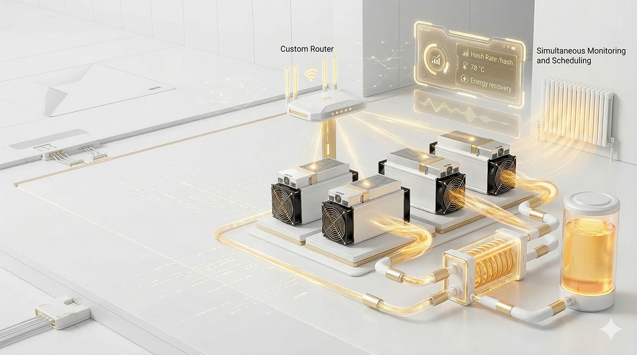 神马矿机热能管理系统