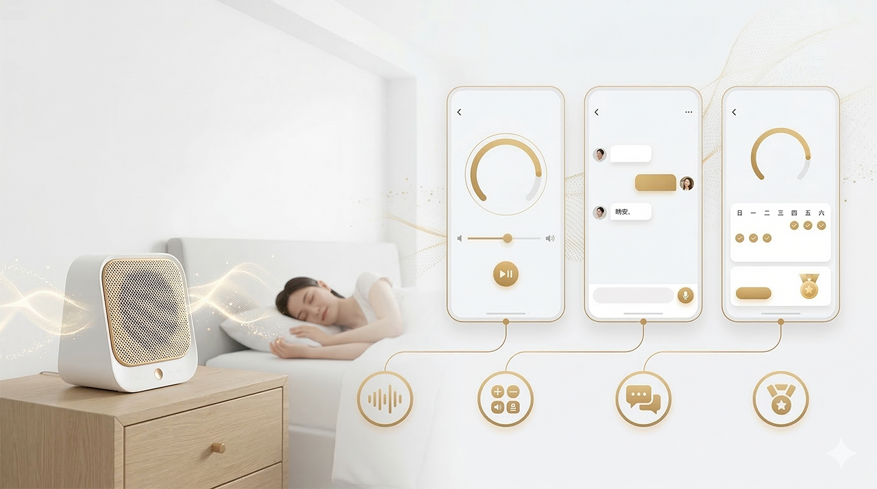 白噪声助眠设备